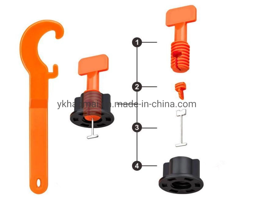 Install Tool Screw T Lock Spacer Tile Leveler Floor Reusable Tile Leveling System