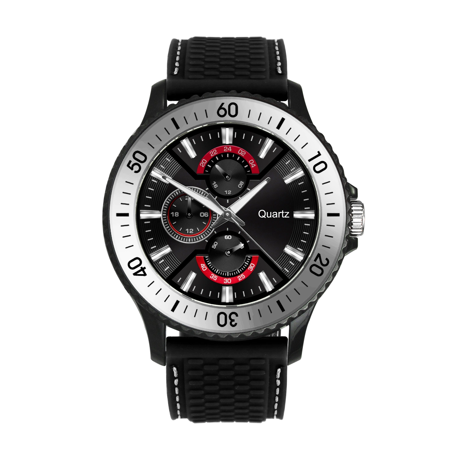 Wholesale Watches Men Wrist Sport Watch Alloy Case Waterproof Fashion Watches Japan Movement Steel Watch Men's Watch