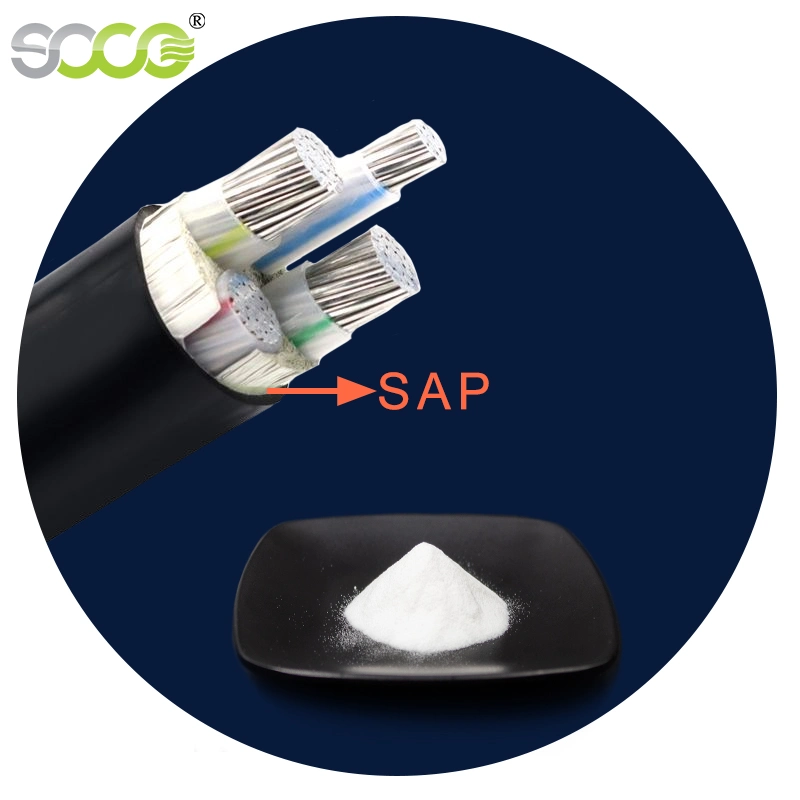 Industry Grade Sap Powder Super Absorbent Sodium Polyacrylate Polymer for Optical Cable