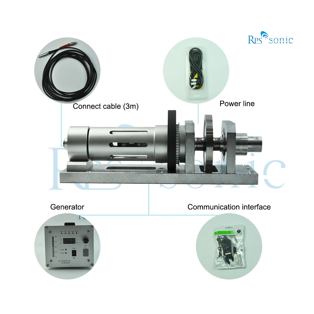 Sistema de soldadura ultrasónica componentes principales Generador digital para máquina de soldadura