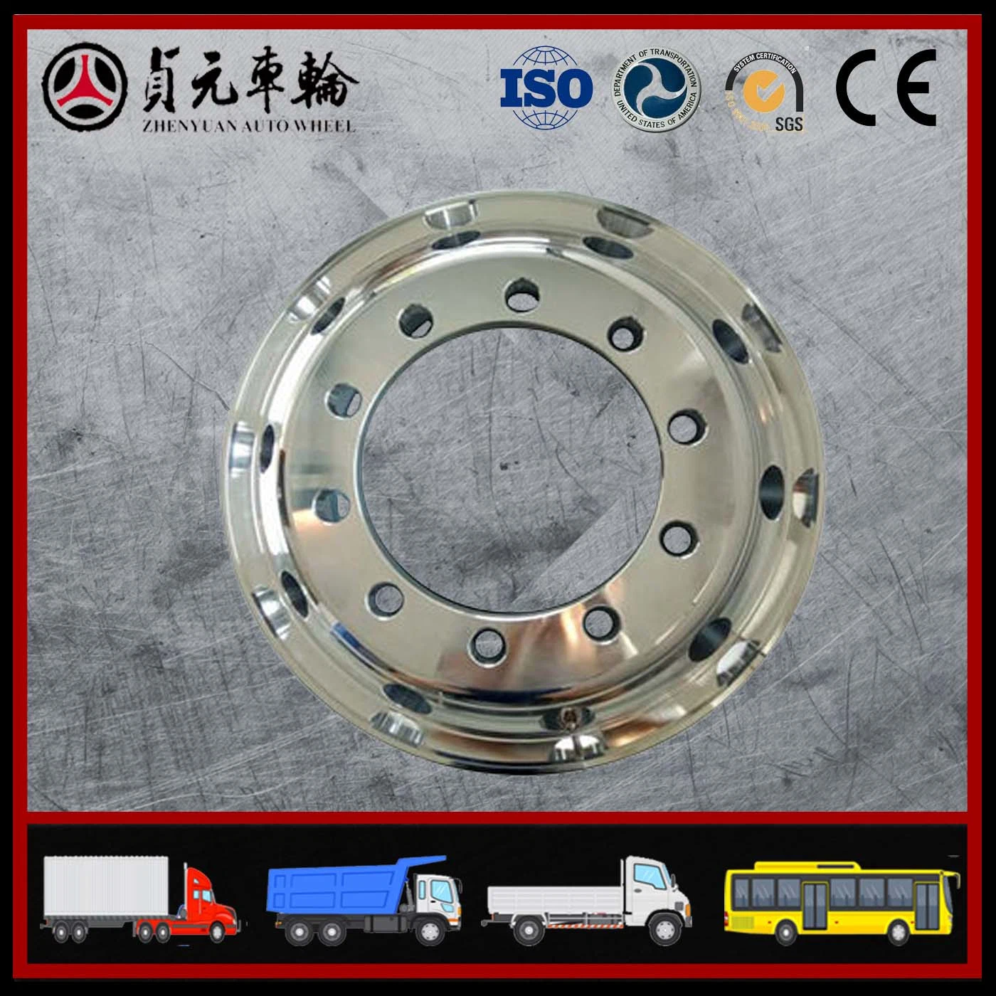 Supply All Kinds of Truck Wheel, Agricultural Wheel and OTR Wheel, with Good Quanlity and Competitive Price