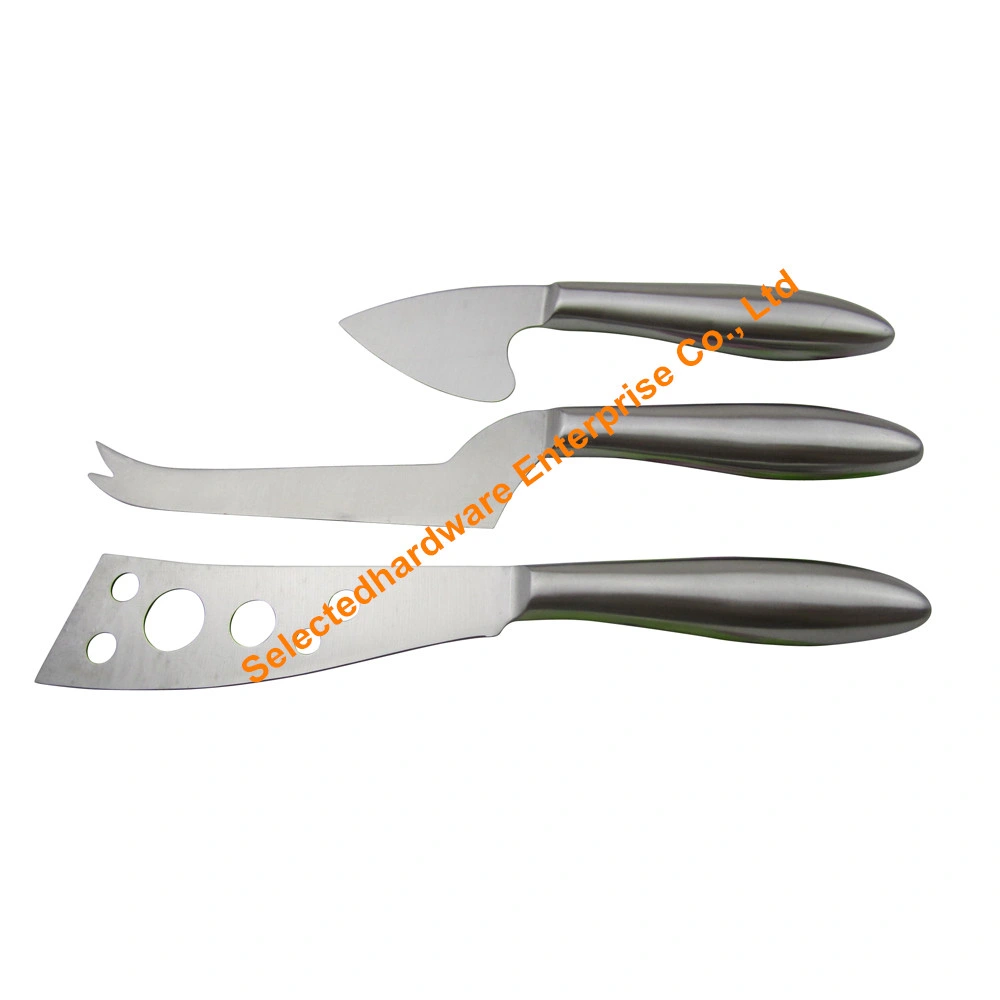 3PCS Multifunctional Cheese Knife Set with Hollow Handle Cheese Tool