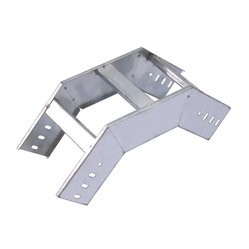 Outdoor Hot Dipped Galvanized Cable Ladder Tray Elbow Management