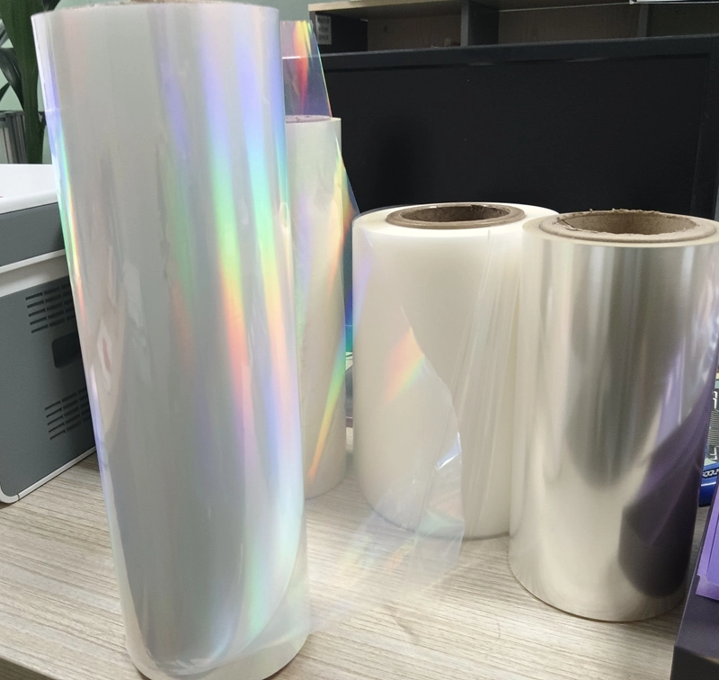 Hot Transparent Holographic Lamination Film Laser Film Thermal Lamination Film