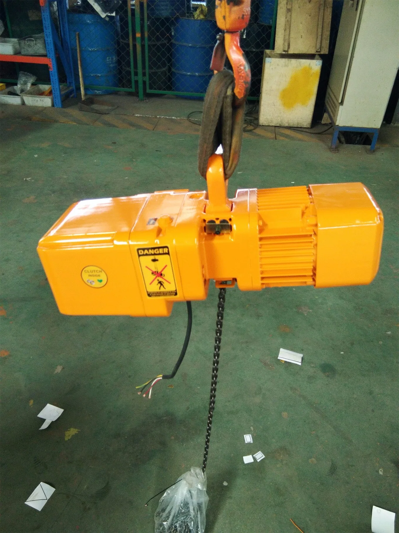 Portable Electric Hoist 7.5 Ton with Friction Clutch