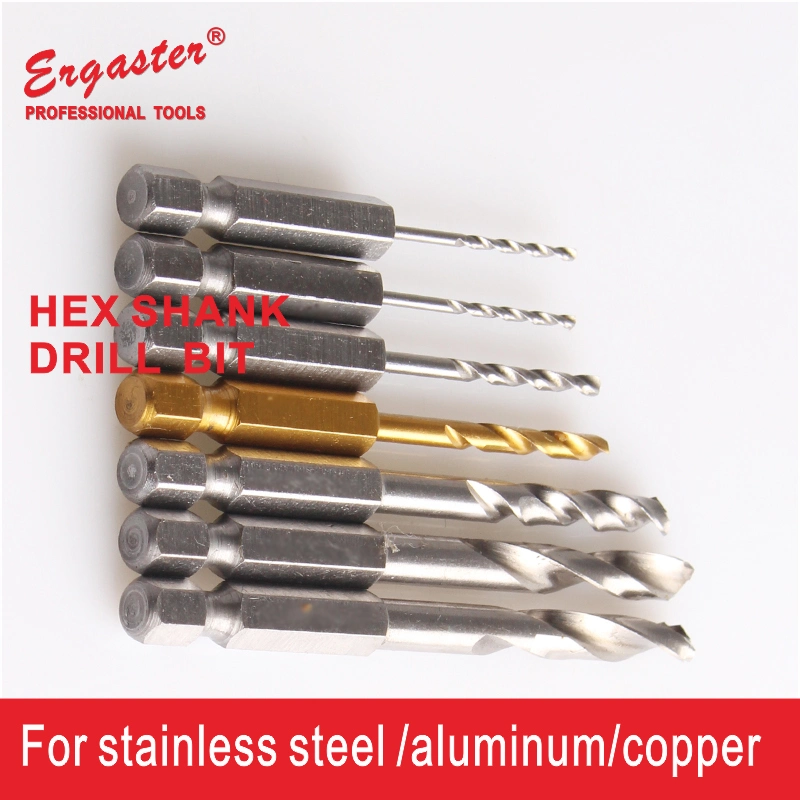 Quick Change Hex Shank HSS Best Drill Bits for Steel