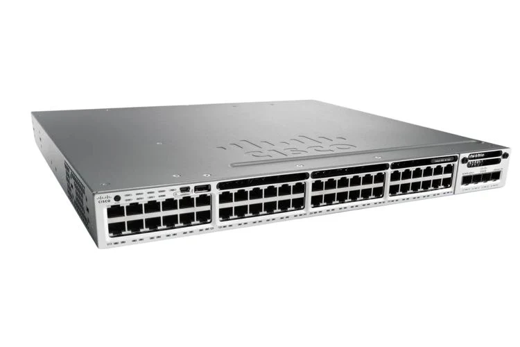 Ws-C3850-48p-E Catalyst 3850 Switch Layer 3 - 48 * 10/100/1000 Ethernet Poe+ Ports - IP Service - Managed- Stackable
