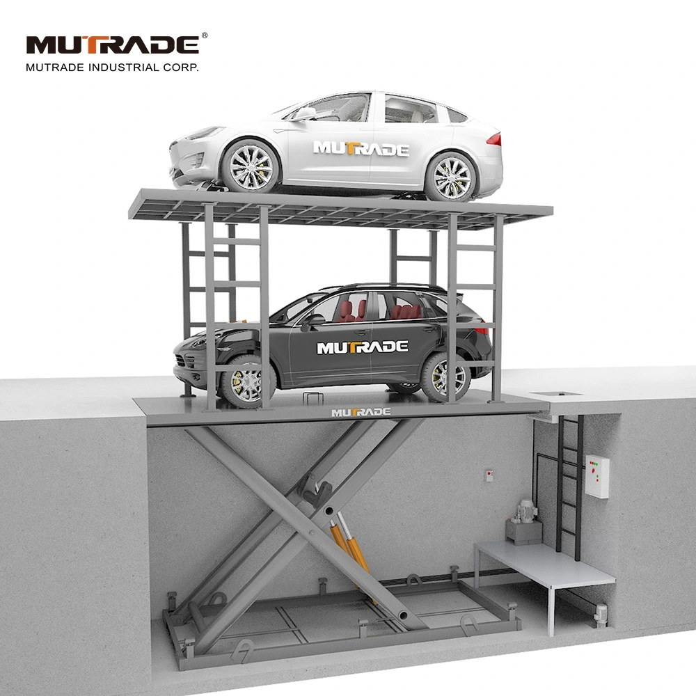 Hydraulic Driven Scissor Elevator Car Lifting System