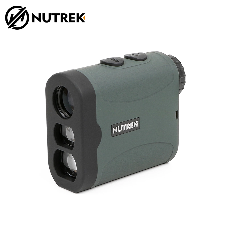 Óptica Nutrek Golf Range Finder 5-1200m Pdlc Telémetro Medidor de distancia láser compacto