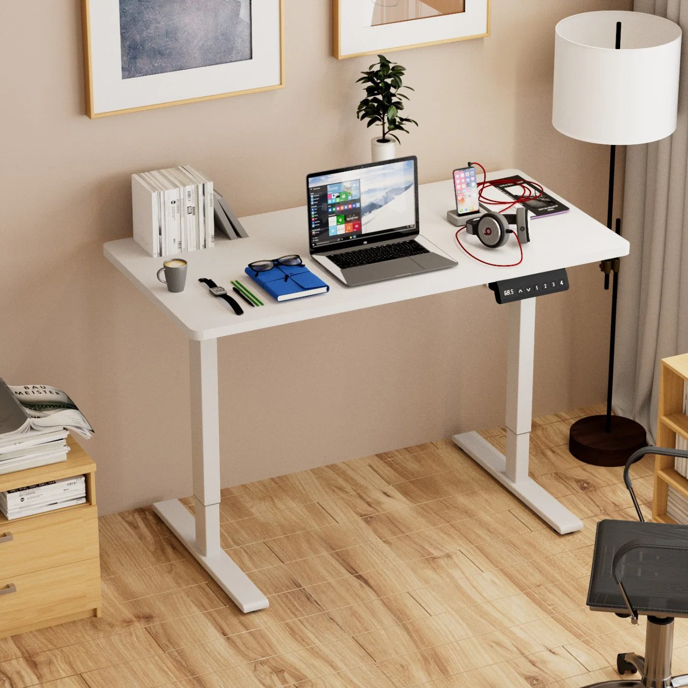 Smart Office Table Höhe verstellbarer Stehcomputer Schreibtisch für Großhandel/Lieferant