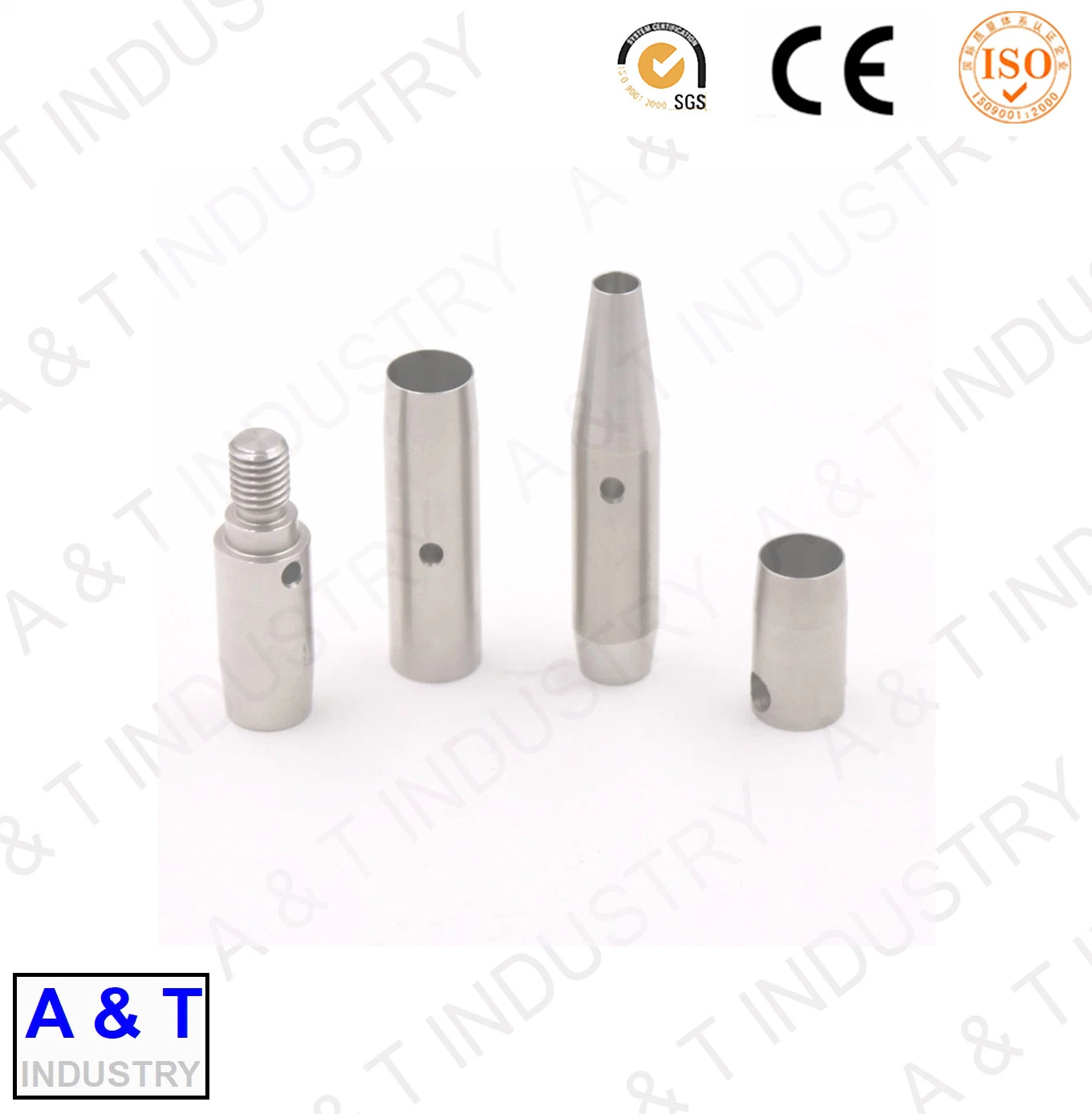 Quality Control Service CNC Turning Aluminum Metal Shaft