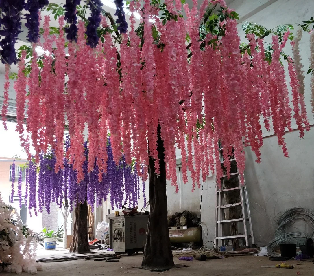 Ten Years Old Craft Shop Manor Garden Landscape Artificial Wisteria