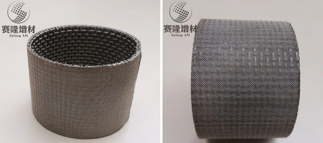 Titanium Stainless Steel 316 Wire Mesh Filter for Water Treatment Plant