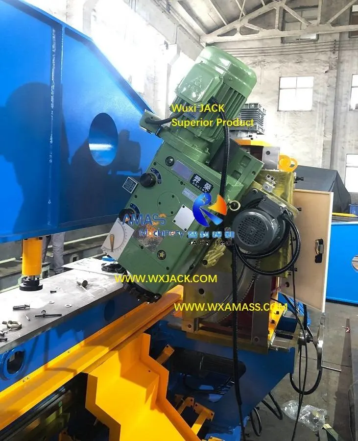 High Efficiency Xbj Single Head Hydraulic Automatic Sheet Metal Steel Plate Beveling End Edge Milling Machine for Chamfering Welding Groove