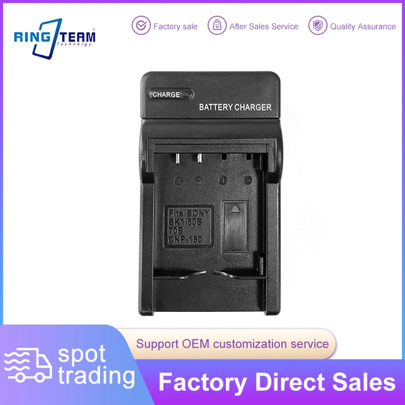 Npbk1 Np-Bk1 Battery Charger for Sony Camera Cybershot DSC-S750 S780 S950 S980 W180 W190 W370 Mhs-Cm5 Pm5 HD Mhs-Pm1V Pm1d Pm1