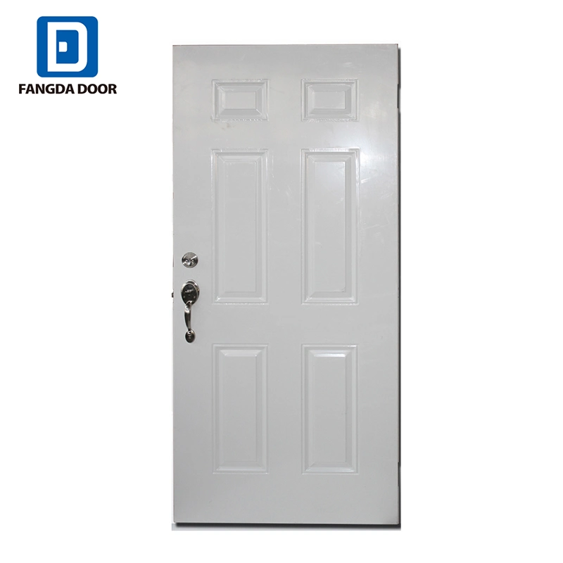 Decorative Interior Primed American Steel Door Skin Panels with Embossed Flower