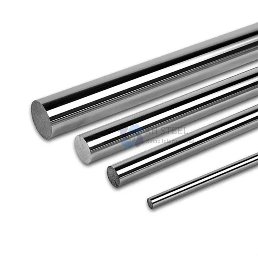 AISI Ss 201 202 304 316 316L 409 430 2205 2507 Stainless Steel Round Bar 2mm 3mm 6mm Metal Rod Price Chinese Manufacturer