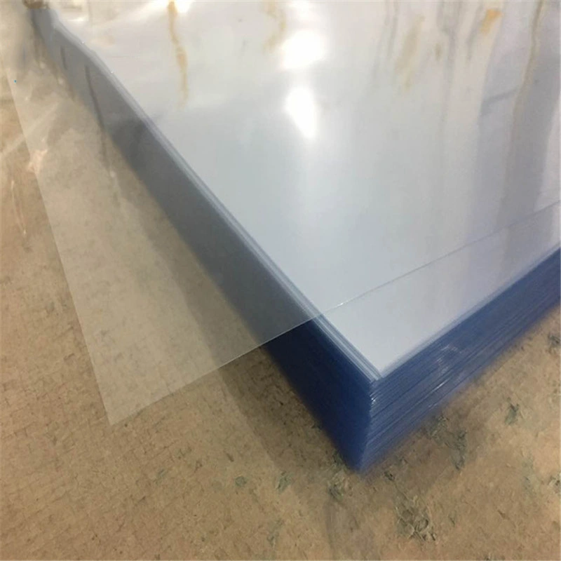 Super Clear Transparent Flexible Rigid Pet PVC Plastic Sheets with PE Protective Film