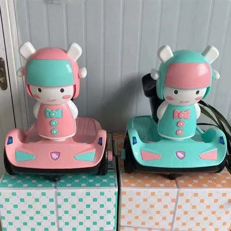 New Children's Electric Balance Car Double Drive Toy Car for Boys and Girls