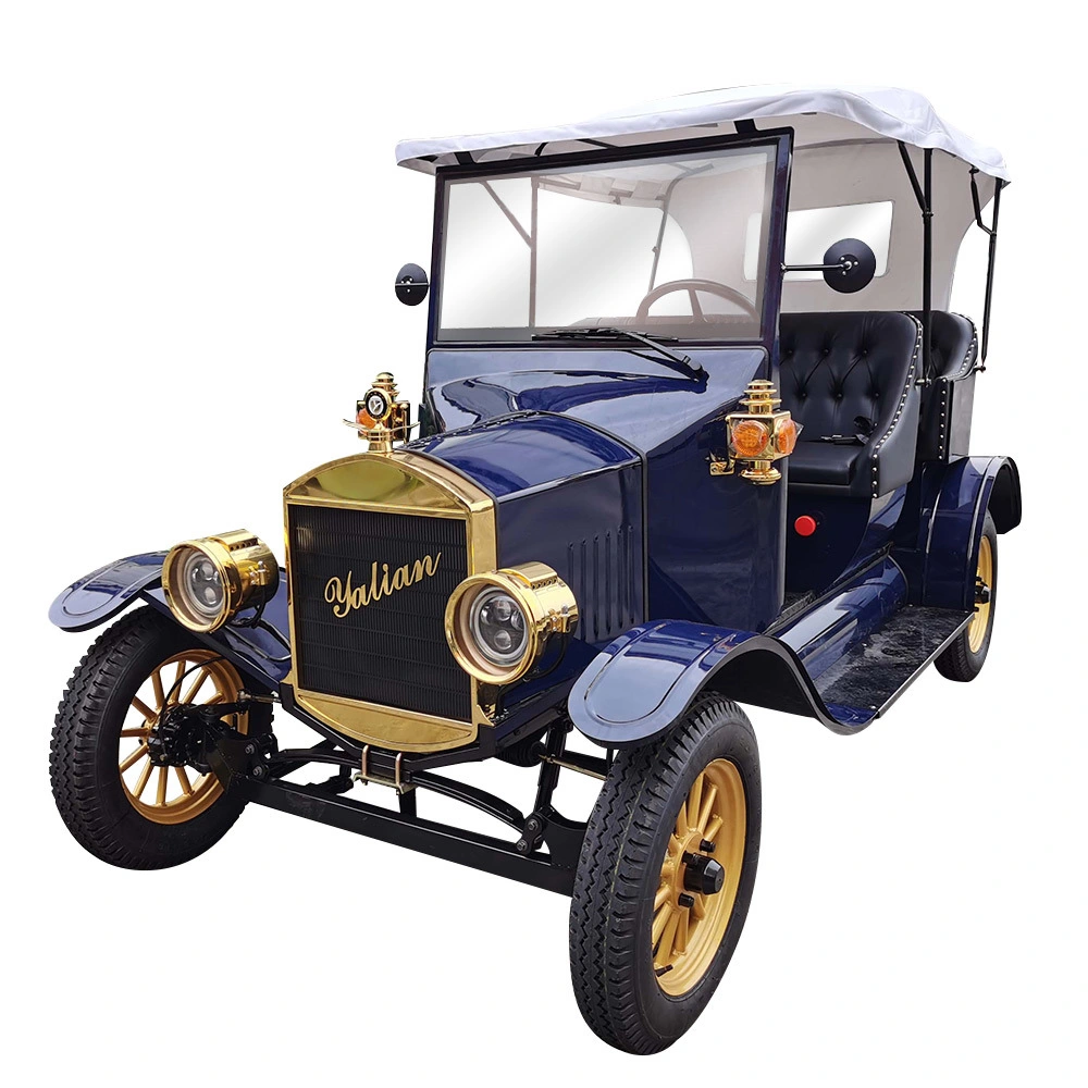 Model T 1925 Prices Electric Classic Golf Cart Antique Sightseeing Car on Sale