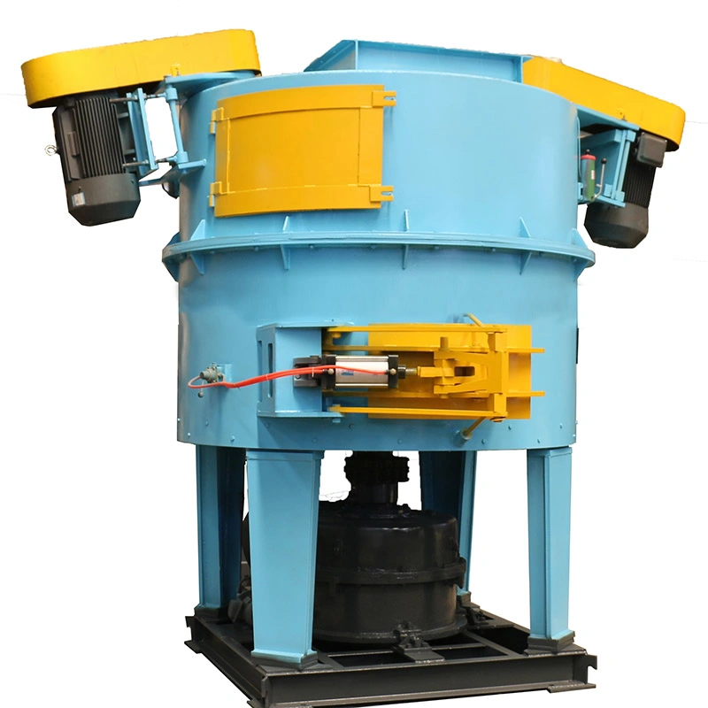 Lifting Double Arm Continuous Sand Mixer Sand Mixing Machine