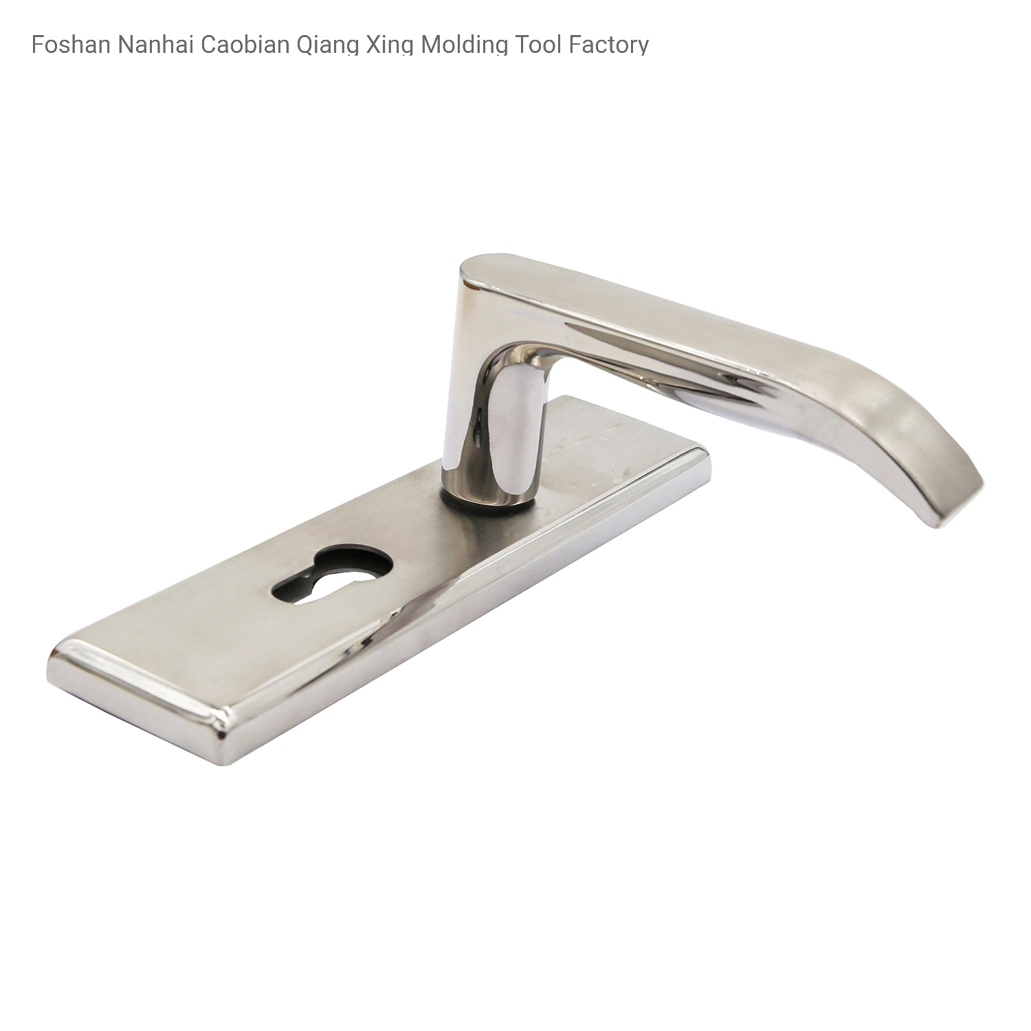 304 Stainless Steel Hollow Door Handle on Plate (KTG-5002-012)