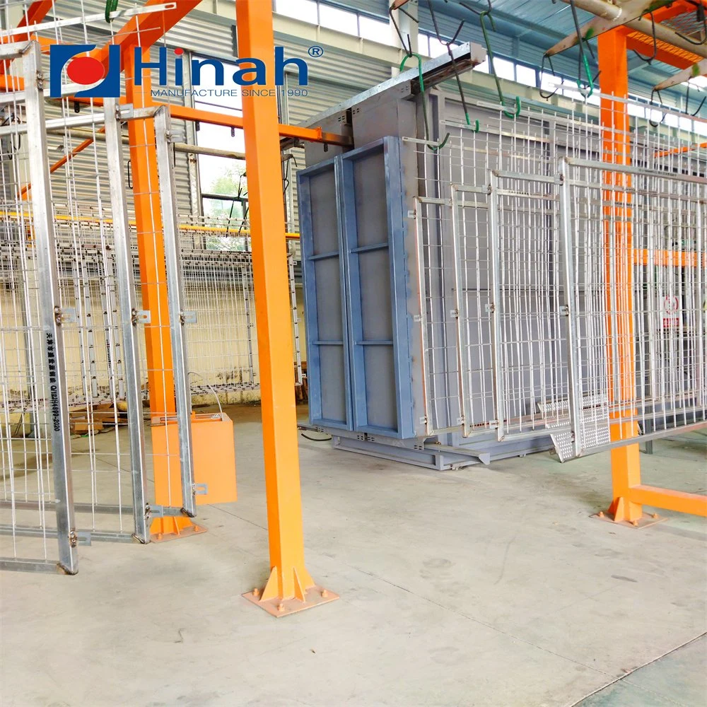 PE Powder Resin Coating Fluidized Bed Plastic DIP Coating Machine Line for Metal Fence/Wire Mesh