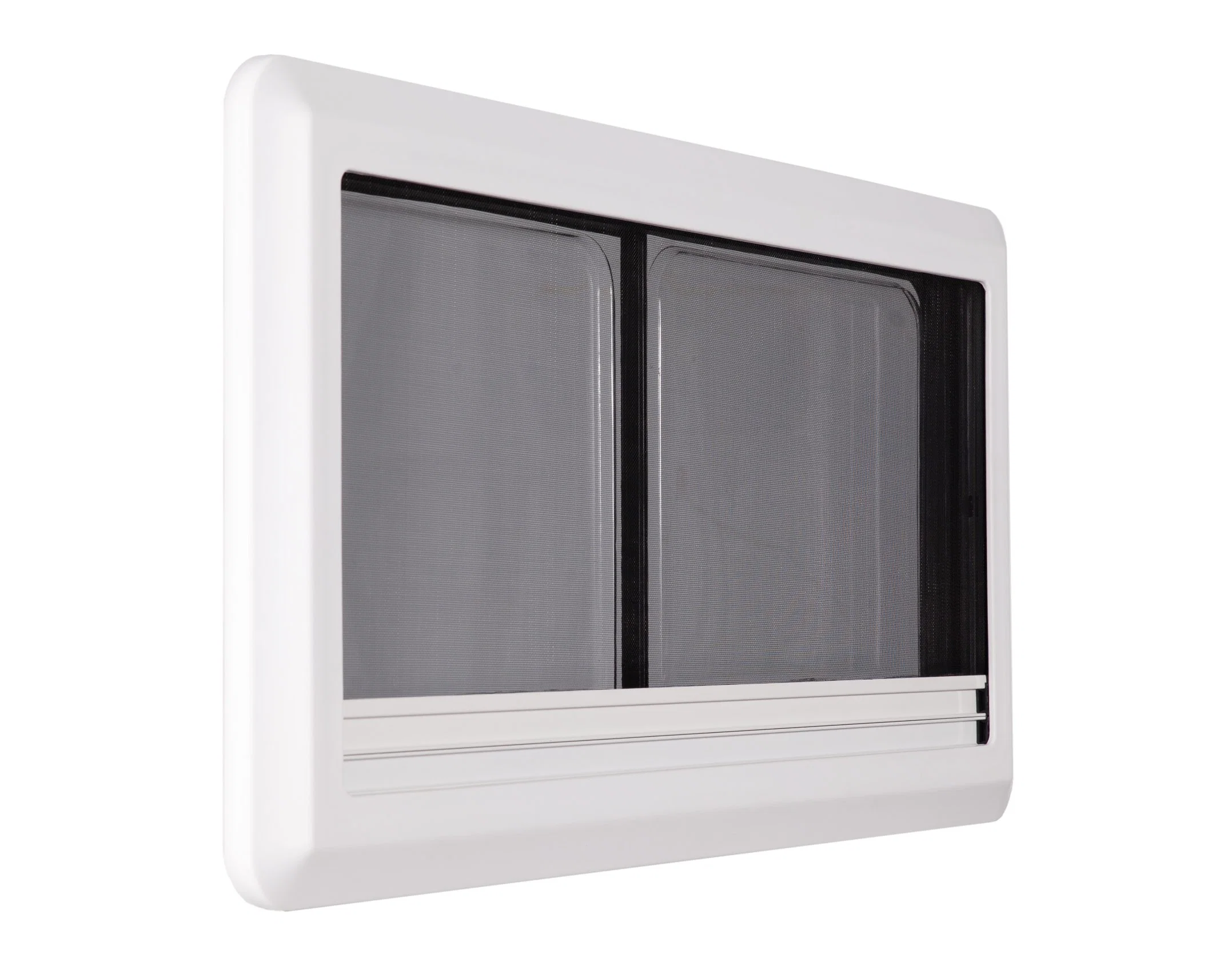 ECE Certificated ASA Round Corner Single-Side Glass Sliding RV Trailer Window Wholesale/Supplier Caravan Accessories