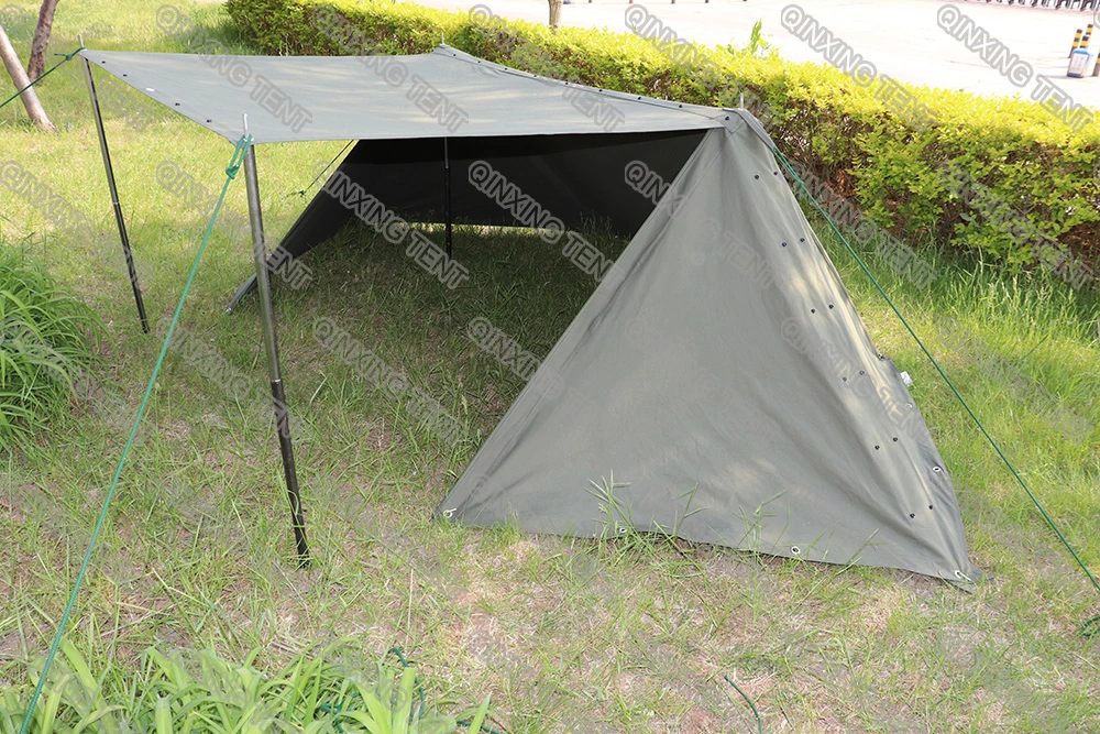 3-4 Persons Cotton Tent/Waterproof Canvas Tent Army Military Style Tent