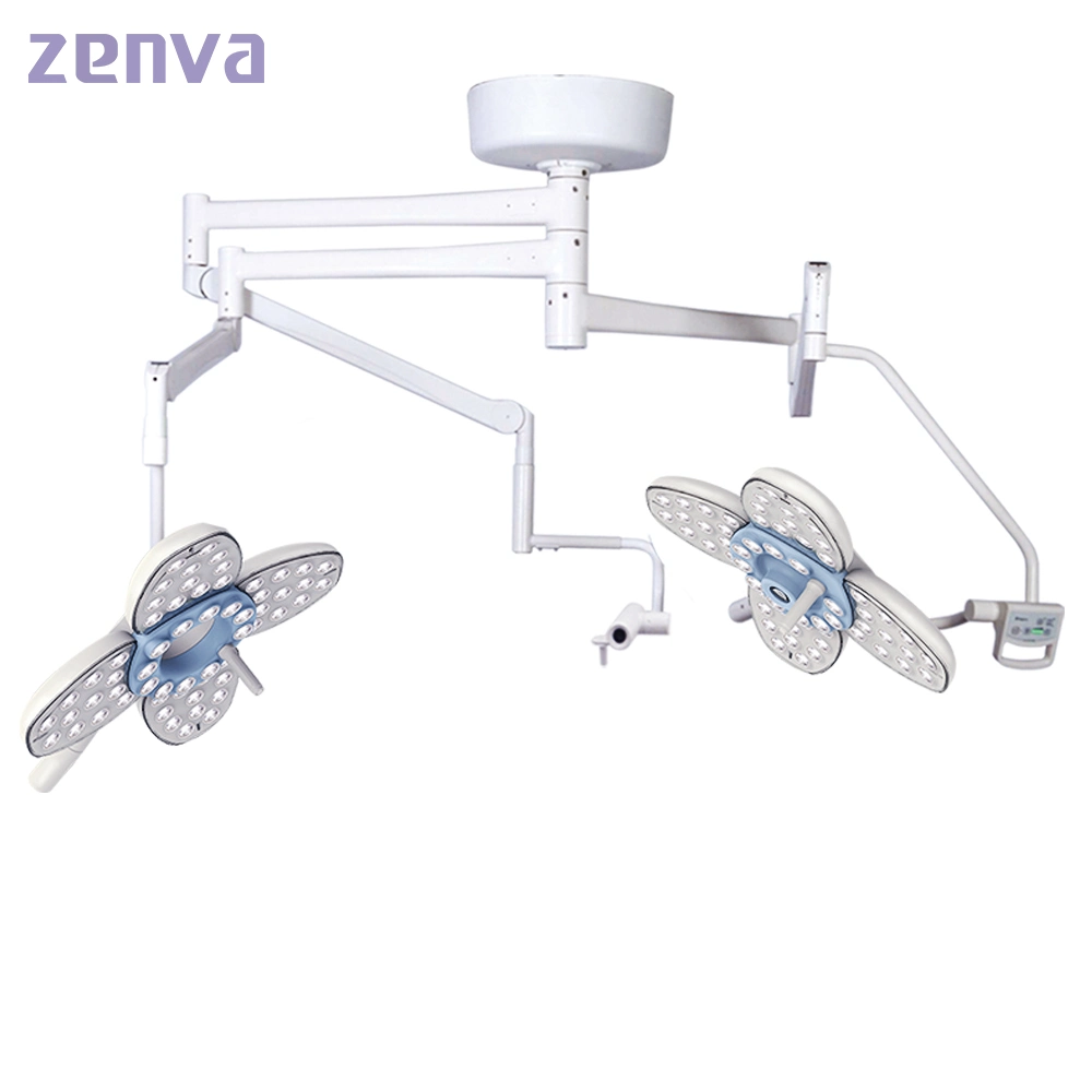 Double Head Arm Operating Lamp Medical Hospital Equipment and Surgical