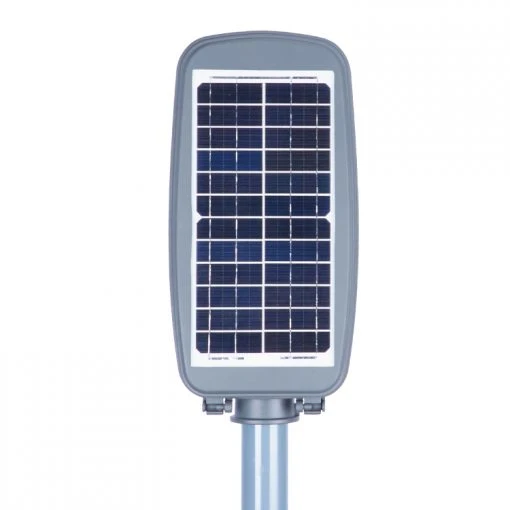 Logo personnalisé Chine fournisseur Professional Street Light Solar Minuteur monocristallin Contrôle des projecteurs solaires étanches IP67