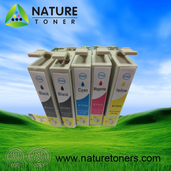 Compatible Ink Cartridge T1351, T1332, T1333, T1334 for Epson Stylus T25 Tx123 Tx125 Tx135 Tx133