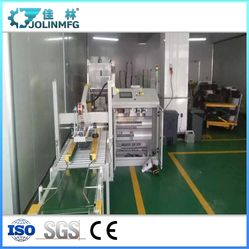 Automatic Carton Box Sealer Case Packer Packing Machinery Carton Erector Machine Packing Line