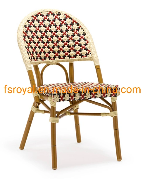 Wicker Rattan Furniture for Stackable Bamboo Looking Chair