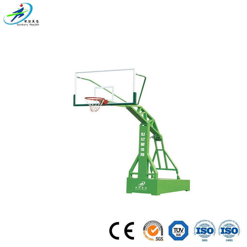 Siècle anneau étoile stand de basket-ball Hoop fournisseur Objectifs de basket-ball de plein air support pour l'activité de l'école, commerce de gros objectifs de basket-ball