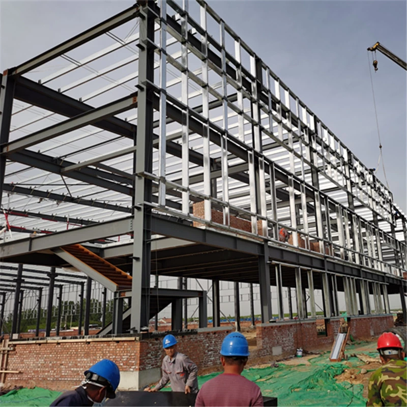 Pre-Engineering Manufactured Project Steel Structure Building Hotels with Mezzanine Floors