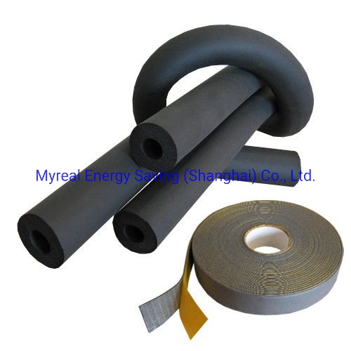 China Heat Resistant Flexible Color Soft Cell EPDM & NBR/PVC Rubber Foam Pipe Insulation Tube