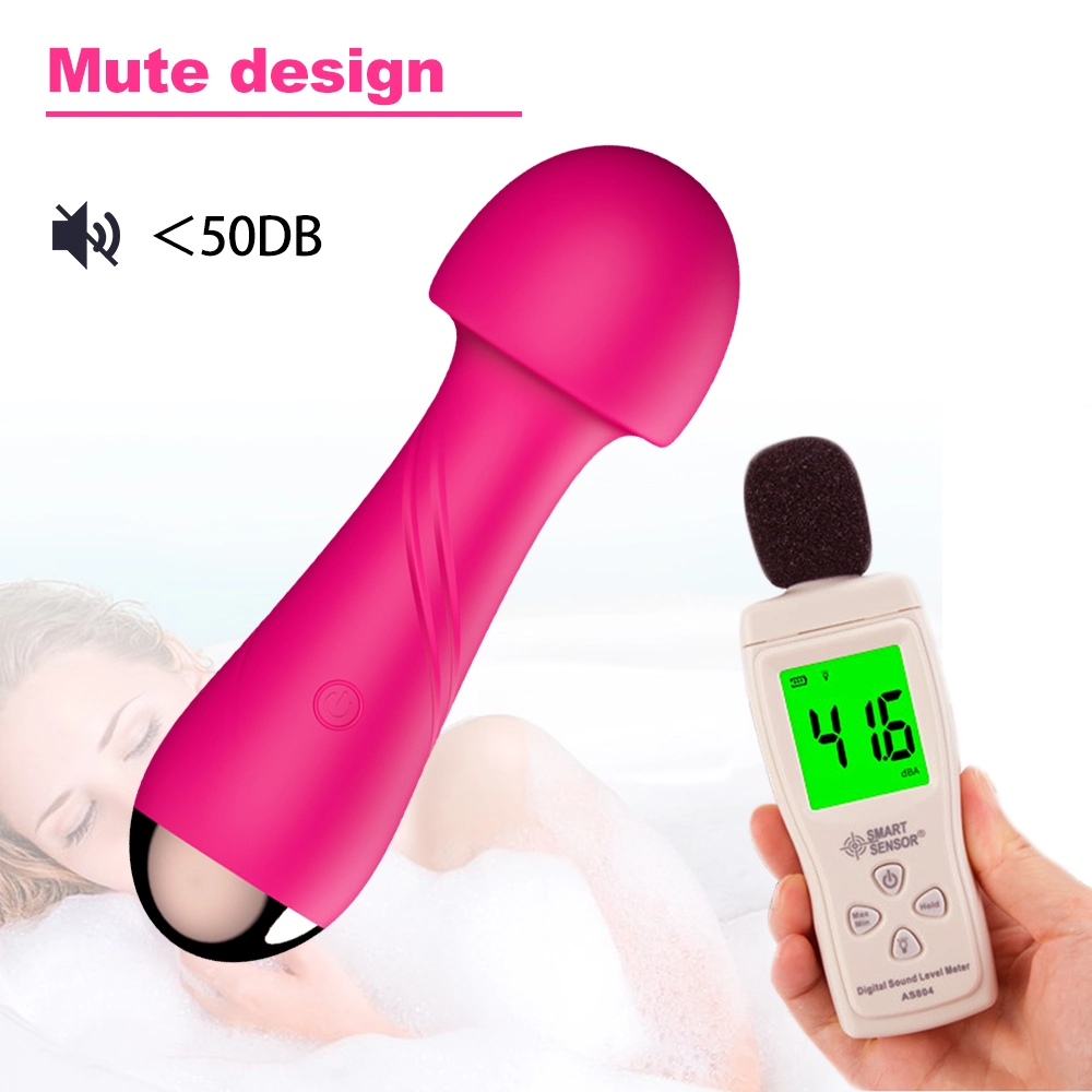 Mini Cordless Small Handheld Wand Massager for Full Body Massage Vibrators Vagina Stimulation Sex Toy