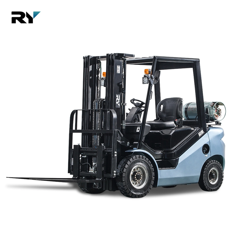 Royal Factory Price 4t LPG&Gasoline Forklift with Japan Engine