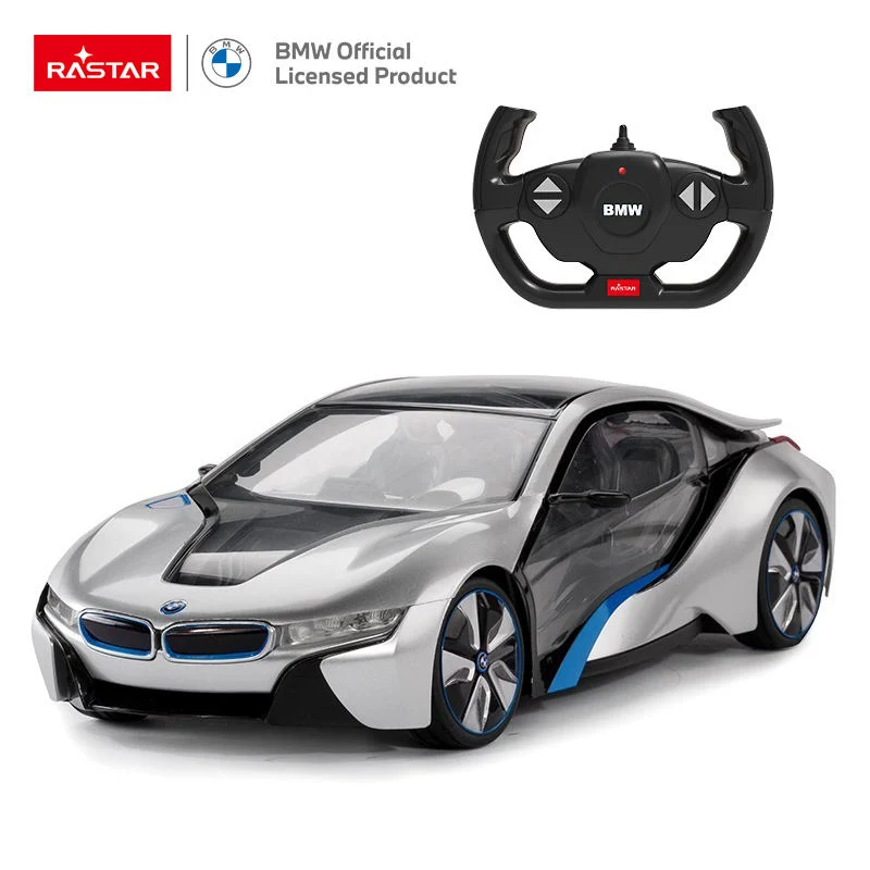 Rastar Nuevo coche Venta Precio hecho en China 1: 14 BMW I8 Sport RC coche con luces