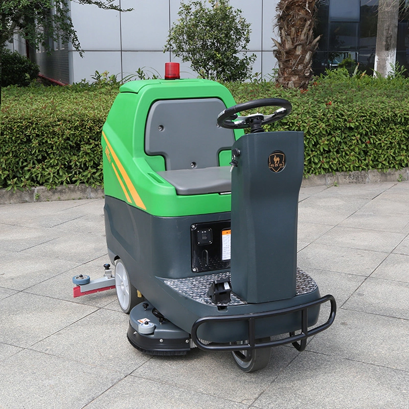 Driving Washing Vehicle Electric Auto Ride on Floor Scrubber Machine (DQX86B)