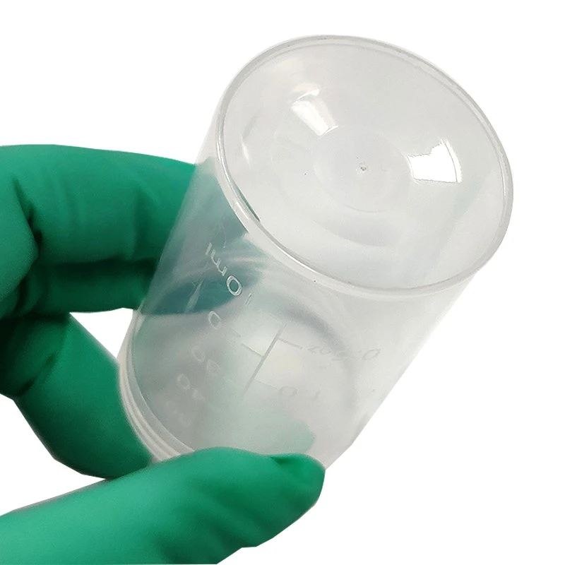 Factory Direct Hot Sale Disposable Sterile Specimen Plastic Urine Sample Cup 60ml Urine Containers Plastic Mould