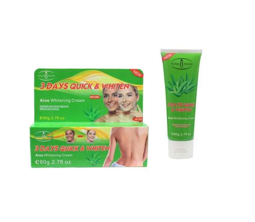 3 Days Quick &AMP Whitening Cream Aloe Carrot Body and Facial Whitening Cream