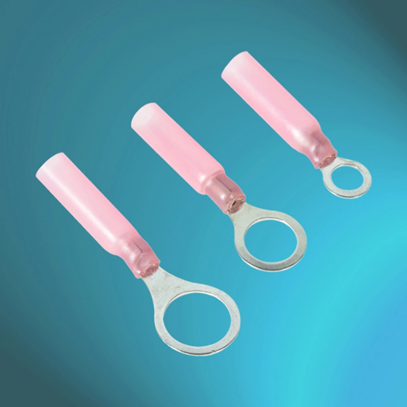 Free Sample Electrical Insulated Heat Shrink Crimp Wire Ring Spade Terminals