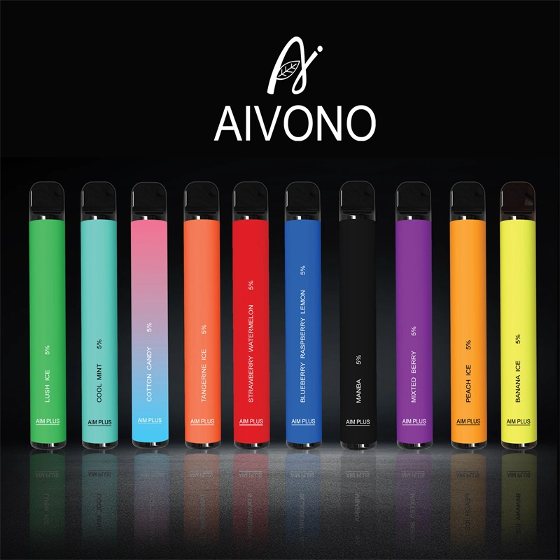 Vapor Maskking Original Aim Plus 800 Puffs Puffs Ecigarette 32 Colors Non-Charge Vape Pen