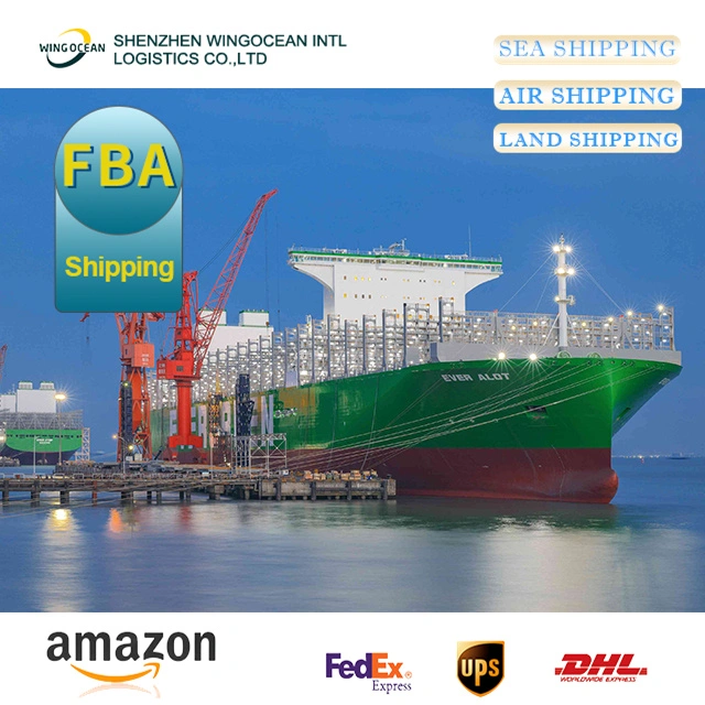 Amazon Fba DDP Sea Freight Forwarder Shipping Logistics From China to UK/ Germany/ France/ Spain/ Italy