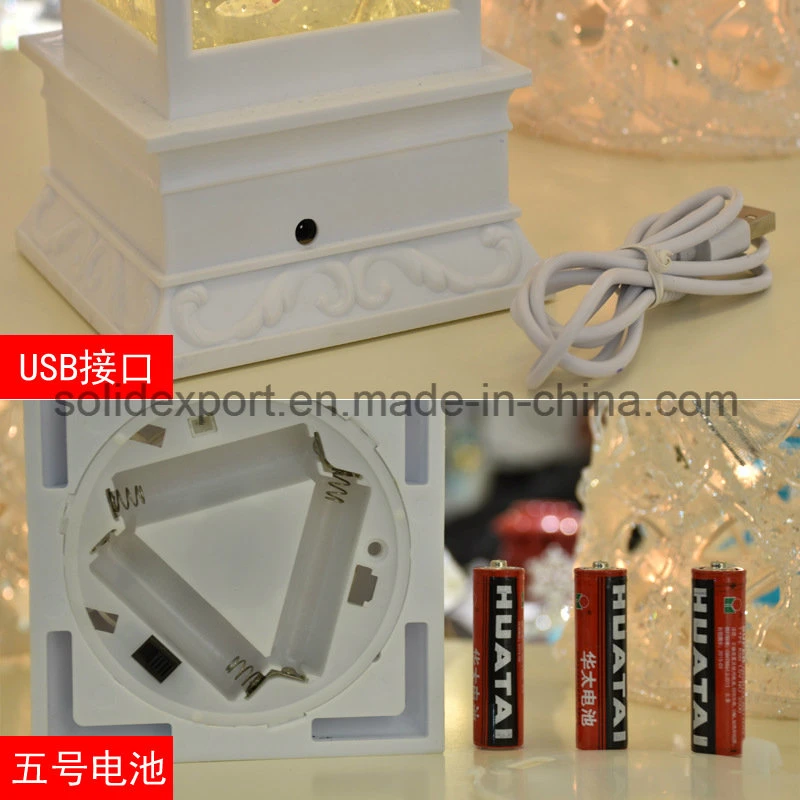 Jewelry Store Rotating Candleholder Winter Christmas Decoration Wedding Decoration