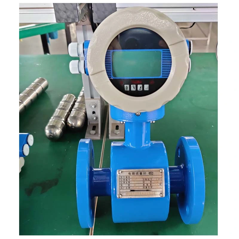 0-5V Anti-Corrosion Digital Electromagnetic Flow Meter DN500 Electromagnetic Flowmeter