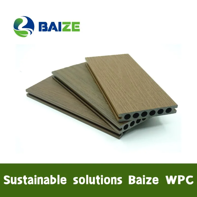 Exterior Eco-Friendly Balcony WPC Co-Extrusion Outdoor Flooring