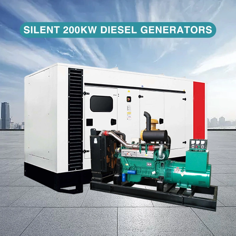 200kw Diesel Generator Power by Reliable Engine Silent Type